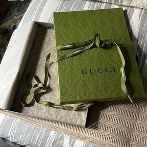 Gucci Balenciaga Hacker Project box, tissue, ribbon